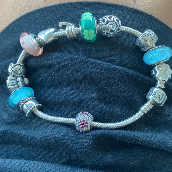 🛍❤️AUTHENTIC PANDORA PAVE’ CZ RED DAISY Bead/charm SALE!!! - Picture 2 of 8